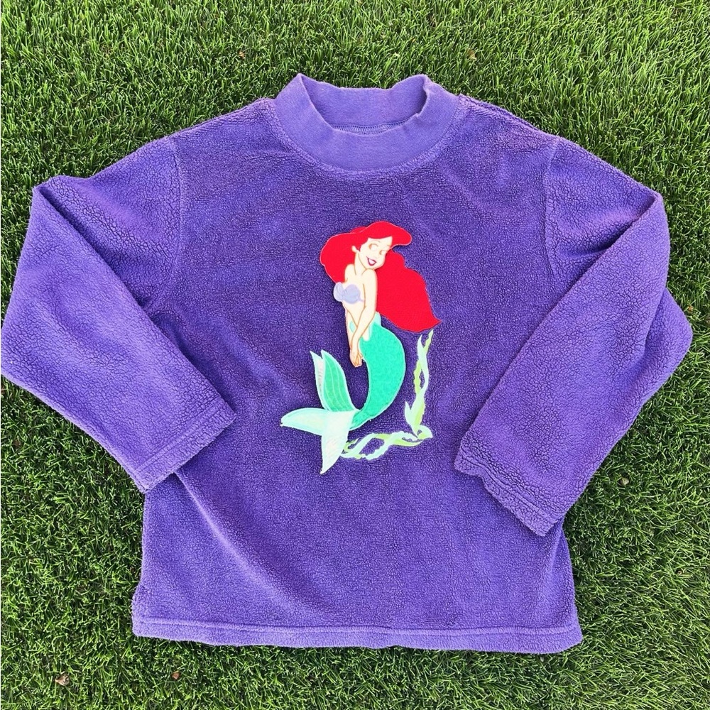Medium youth girl vintage  little mermaid